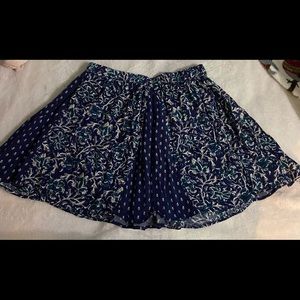 Blue and White Aeropostale Skirt